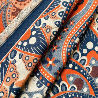 Traditional Luxury Design Elegant Women's Winter Shawl