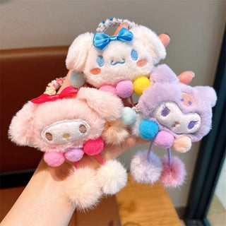 Kulomi Sanrio Wool Cute Cartoon Elastic Rubber Hairband