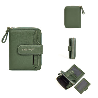 Baellerry Stylish Snap Multipurpose Wallet for Female