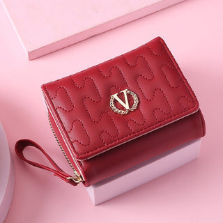 Women's Versatile Embroidery Premium Coin Purse Wallet