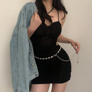 Trendy Metal Waist Chain Women's Fashion Belt