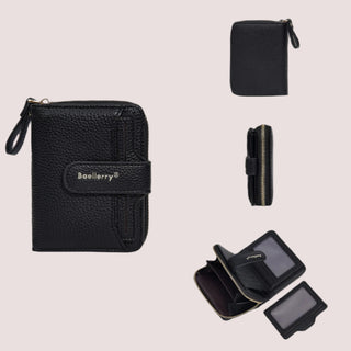 Baellerry Stylish Snap Multipurpose Wallet for Female