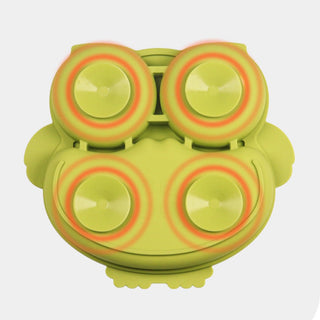 Owl Shaped Silicone Children's Dinner Feeding Plate