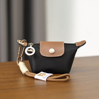 Genuine Leather Top Fashionable Mini Dumpling Pouch Bag