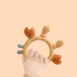 Attractive Crab Shaped Food Grade Silicone Teether for Baby