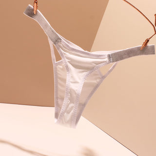 American Style Breathable Cotton Thong Panties for Women
