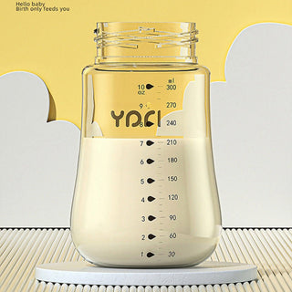 Noair Brand 3 in 1 Nano Silver Antibacterial Straw Feeding Bottle with Handle