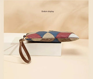 Retro Style Women's Luxury Versatile Zipper Purse