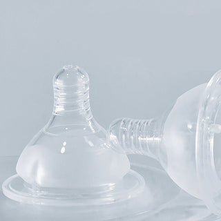 Wide Mouth Baby Feeding Bottle Liquid Silicone Pacifier