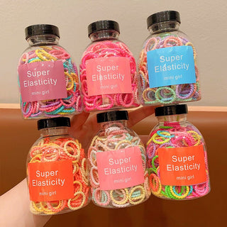 Children's Canned High Elasticity Cute Rubber Hairbands