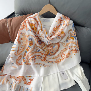 Ethnic Atmosphere Style Premium Cotton and Linen Scarf