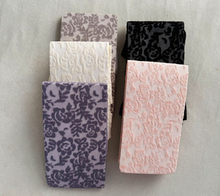 Thin Flesh Hollow Lace Rose Jacquard Pantyhose Women's Durable Invisible Base Stockings