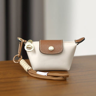 Genuine Leather Top Fashionable Mini Dumpling Pouch Bag