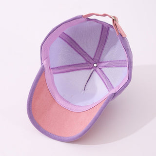 korean Style Kuromi Flagged Comfy Baseball Cap for Kids