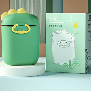 High Quality Air Tide Baby Milk Powder and Baby Food Carrying Box with Spoon