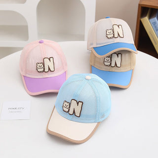 Full Net Breathable Tennis Cap for Kids