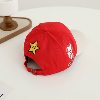 Children's baseball caps with embroidered cartoon characters