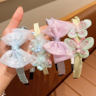 Bowknot Children's Cute cartoon hair Pressing Headband