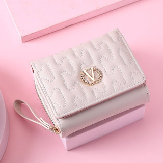 Women's Versatile Embroidery Premium Coin Purse Wallet