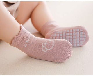 All Seasons Boneless Warm Baby Socks With Non-Slip Palm Pad