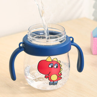 Infant Duckbill Style Straw with Anti-Choking, Anti-Leakage, Gravity Ball Drinking Cup for Children