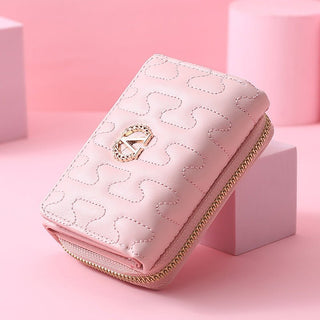 Women's Versatile Embroidery Premium Coin Purse Wallet