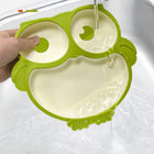 Owl Shaped Silicone Children's Dinner Feeding Plate