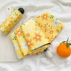 Mini-convenient five-fold parasol, automatic folding umbrella