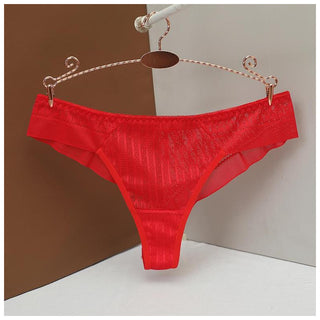 European Style Mesh Seamless Thong Panties for ladies