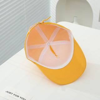 Cute & Versatile Sunshade Cap with Cute Zeraf Cartoon for Boys and Girls