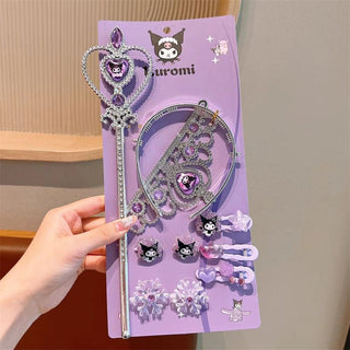 Children's Cute Girl Princess Hair Grooming Set