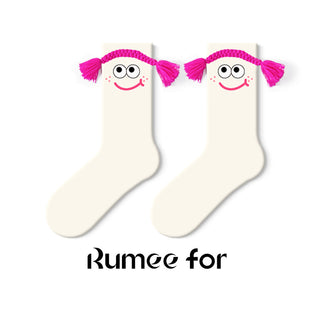 Cute fun couple idea yarn stockings for Men's & women's