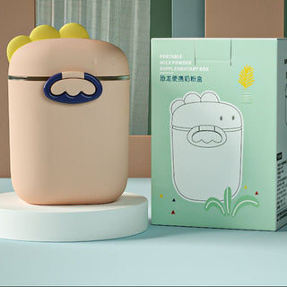 High Quality Air Tide Baby Milk Powder and Baby Food Carrying Box with Spoon