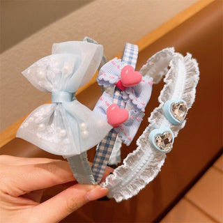 Bowknot Children's Cute cartoon hair Pressing Headband