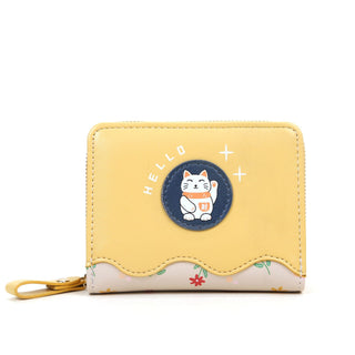 Cute Cartoon PU Coin Purse and Card Holder Wallet for Female