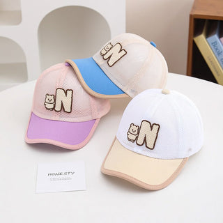 Full Net Breathable Tennis Cap for Kids