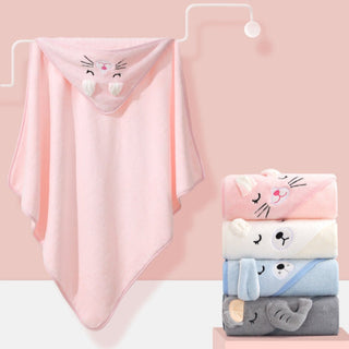 Soft and Comfy Baby Hug Quilt Wrap Swaddling Bath Towel