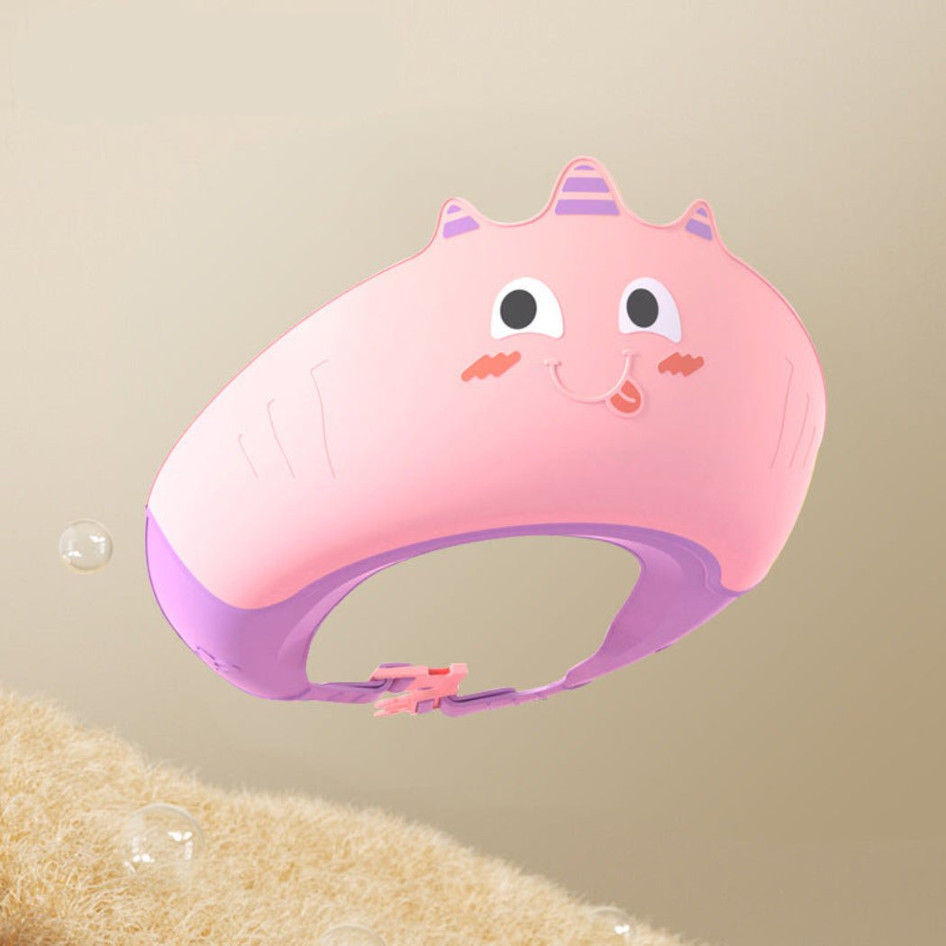 Children's Adjustable Waterproof Shampoo Shower Cap with Cute Cartoon