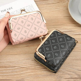 Women's Large Capacity Short Coin Purse Card Holder Wallet