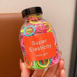 Children's Canned High Elasticity Cute Rubber Hairbands