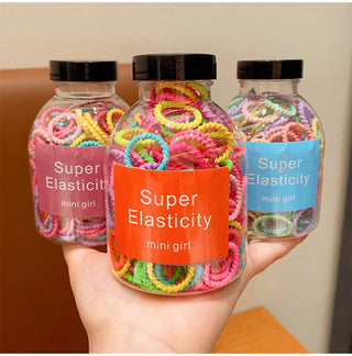 Children's Canned High Elasticity Cute Rubber Hairbands