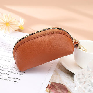 Korean Version Cowhide Women's Coin Purse Wallet