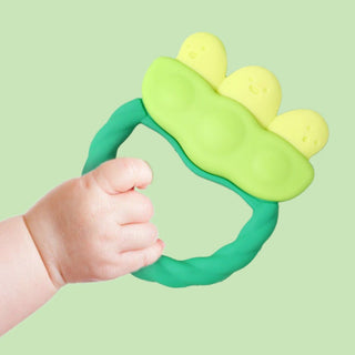Food Grade High Quality Silicone Teether with Storage Box for Baby
