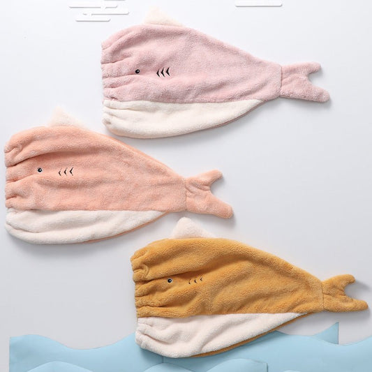 Quick Absorbent and Quick-Drying headscarf Shower Cap Towel for Children
