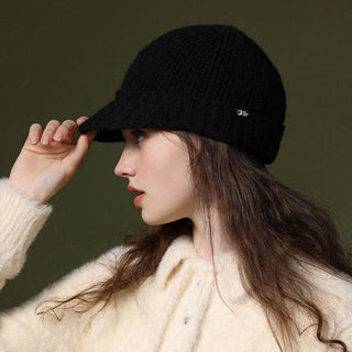 Winter Knitted Outdoor Cotton Thickened Warm Woolen Cap
