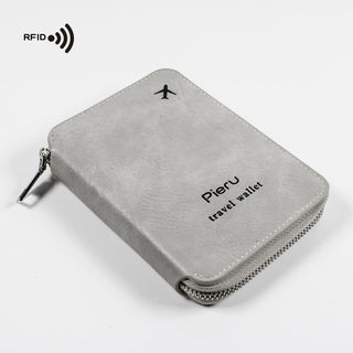 RFID Anti-Theft Brush Outbound Passport Holder for Travel