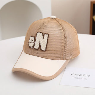 Full Net Breathable Tennis Cap for Kids