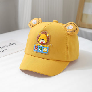 Little Lion Flagged  Comfortable Baseball Cap for Children