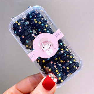 60Pcs Colorful High Elastic Rubber Band for Baby Girl