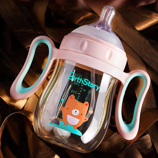 2 in 1 Dual Purpose Usable Feeding Water Bottle Mum Pot for Children